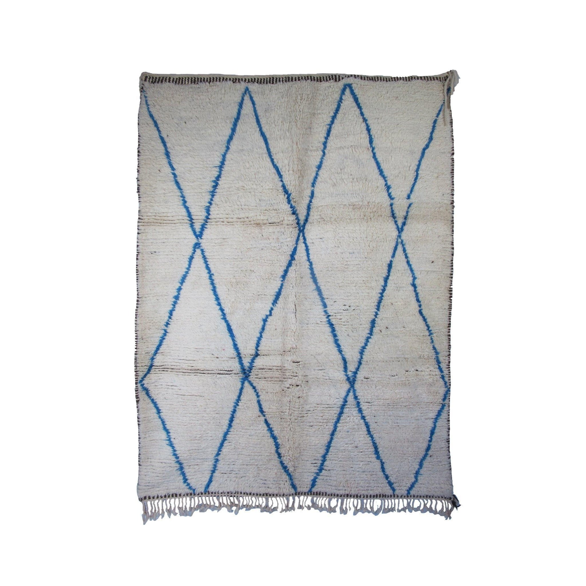 Vintage Moroccan Rug - Alou Morocco Collection Beni Ourain Rugs Of Morocco