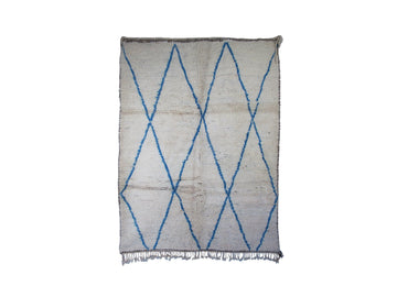 Vintage Moroccan Rug - Alou Morocco Collection Beni Ourain Rugs Of Morocco