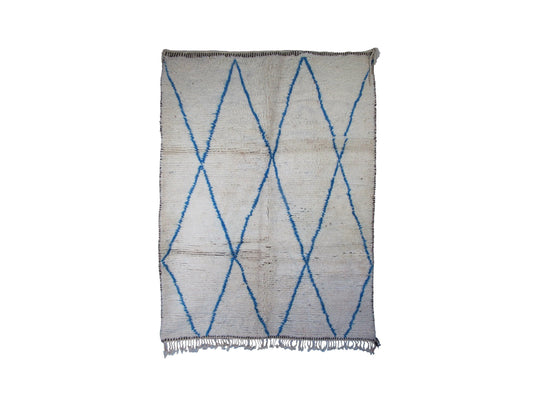 Vintage Moroccan Rug - Alou Morocco Collection Beni Ourain Rugs Of Morocco