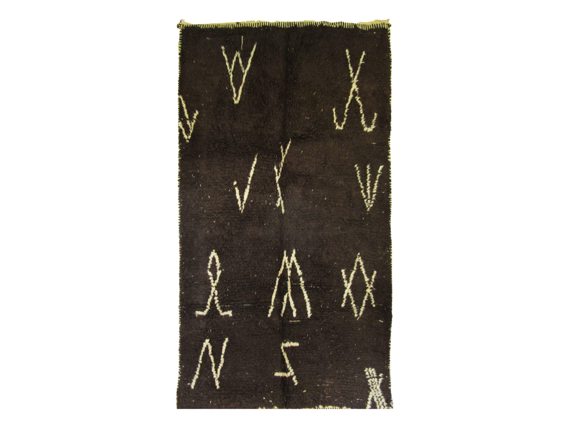 Vintage Moroccan Rug - Alou Morocco Collection Beni Ourain Rugs Of Morocco