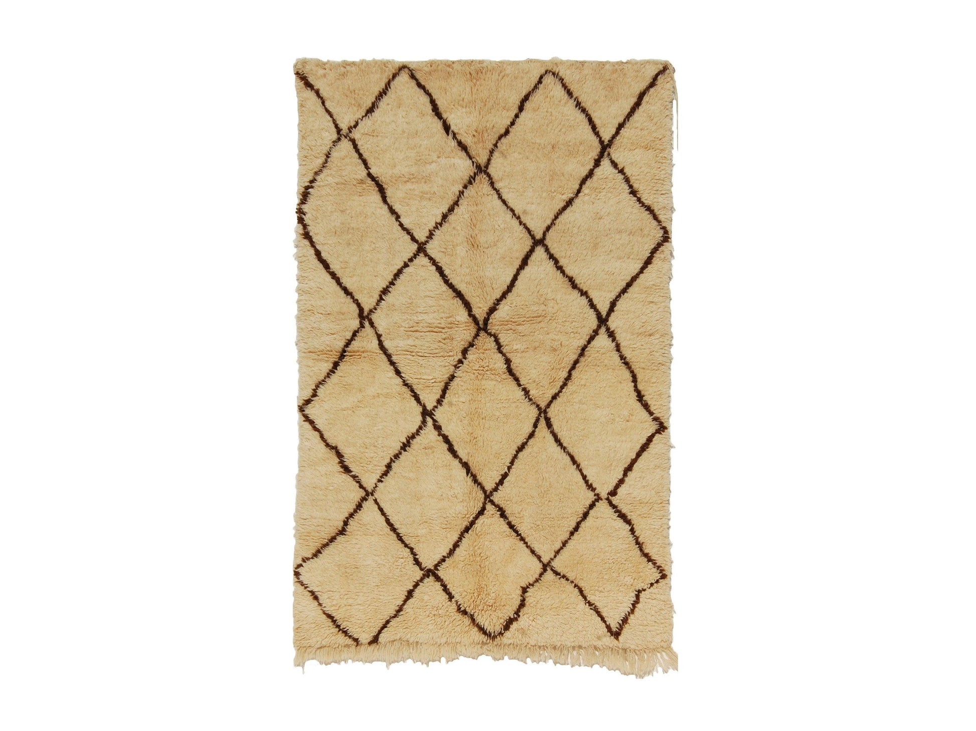 Vintage Moroccan Rug - Amal Morocco Collection Beni Ourain Rugs Of Morocco