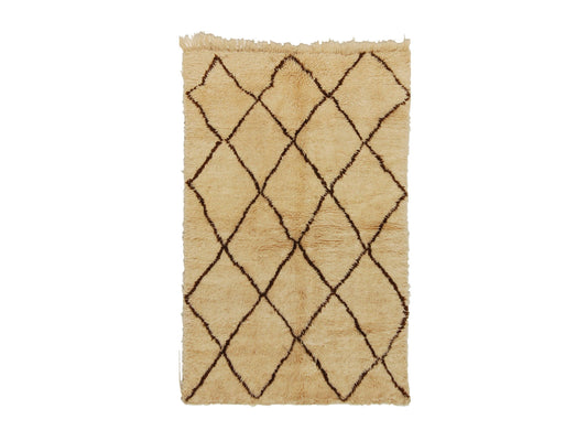 Vintage Moroccan Rug - Amal Morocco Collection Beni Ourain Rugs Of Morocco