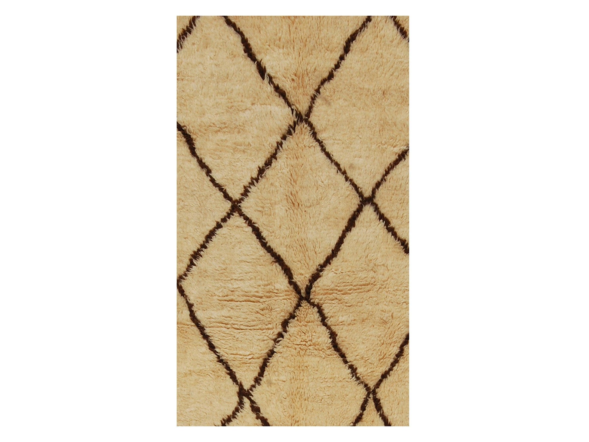 Vintage Moroccan Rug - Amal Morocco Collection Beni Ourain Rugs Of Morocco
