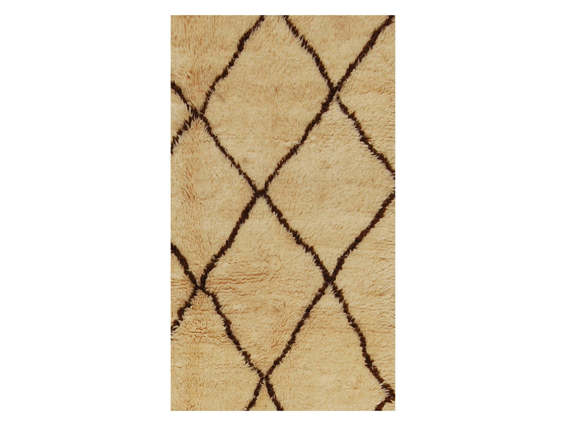 Vintage Moroccan Rug - Amal Morocco Collection Beni Ourain Rugs Of Morocco