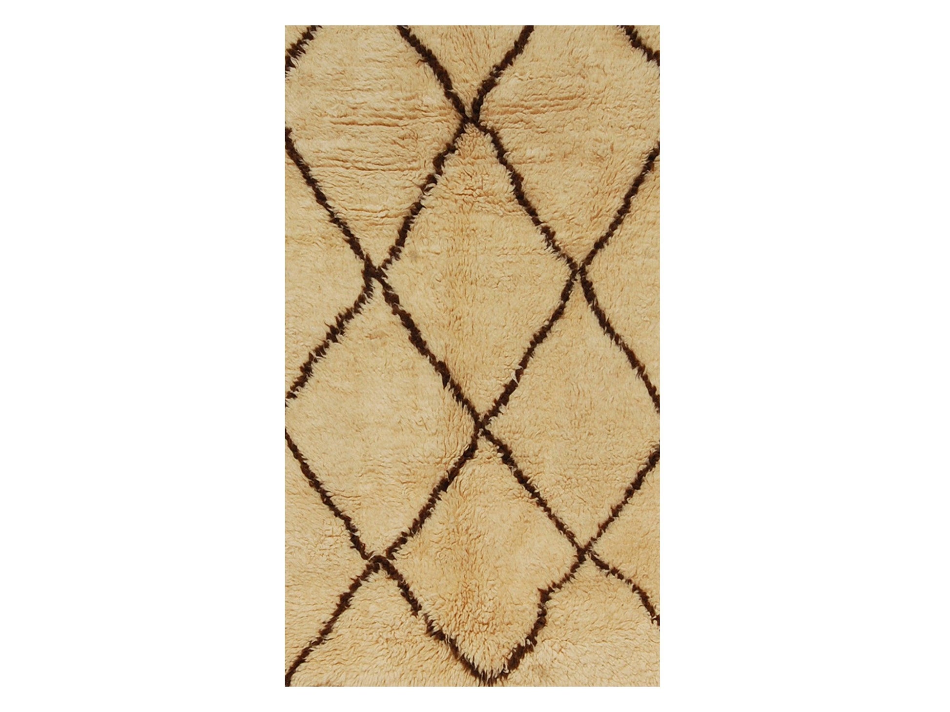 Vintage Moroccan Rug - Amal Morocco Collection Beni Ourain Rugs Of Morocco