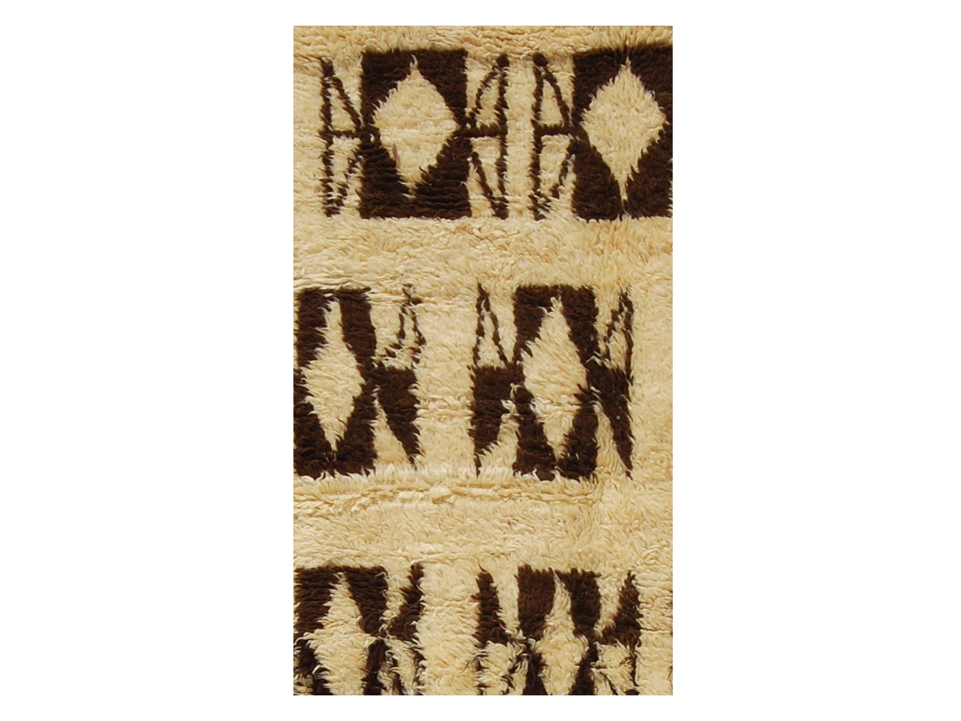 Vintage Moroccan Rug - Amastan Morocco Collection Beni Ourain Rugs Of Morocco