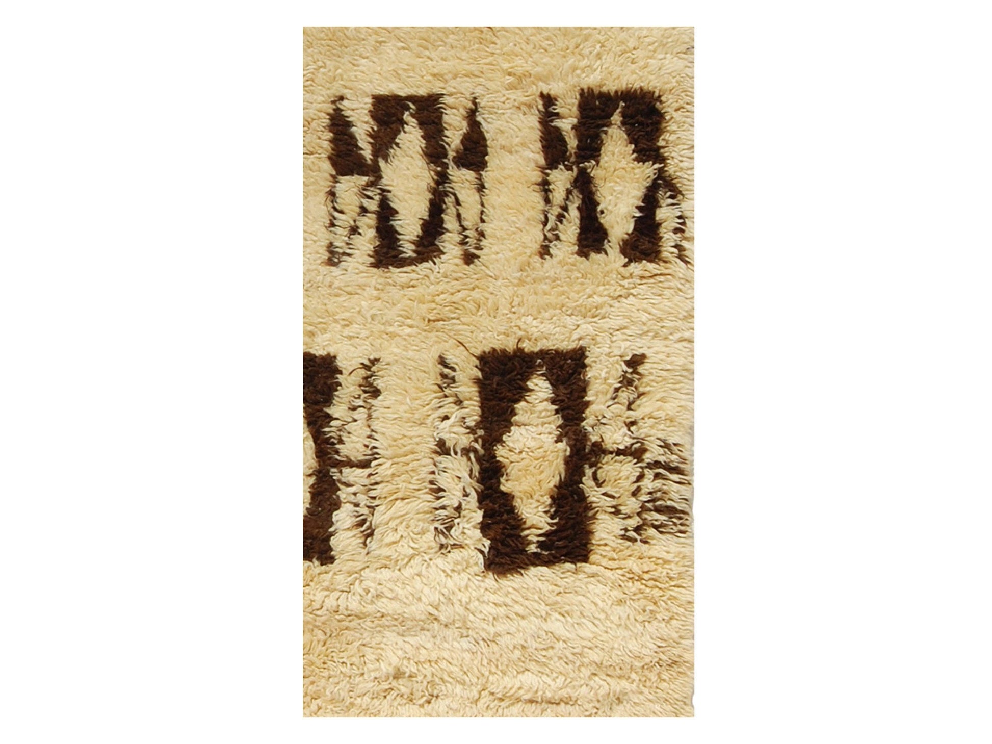 Vintage Moroccan Rug - Amastan Morocco Collection Beni Ourain Rugs Of Morocco