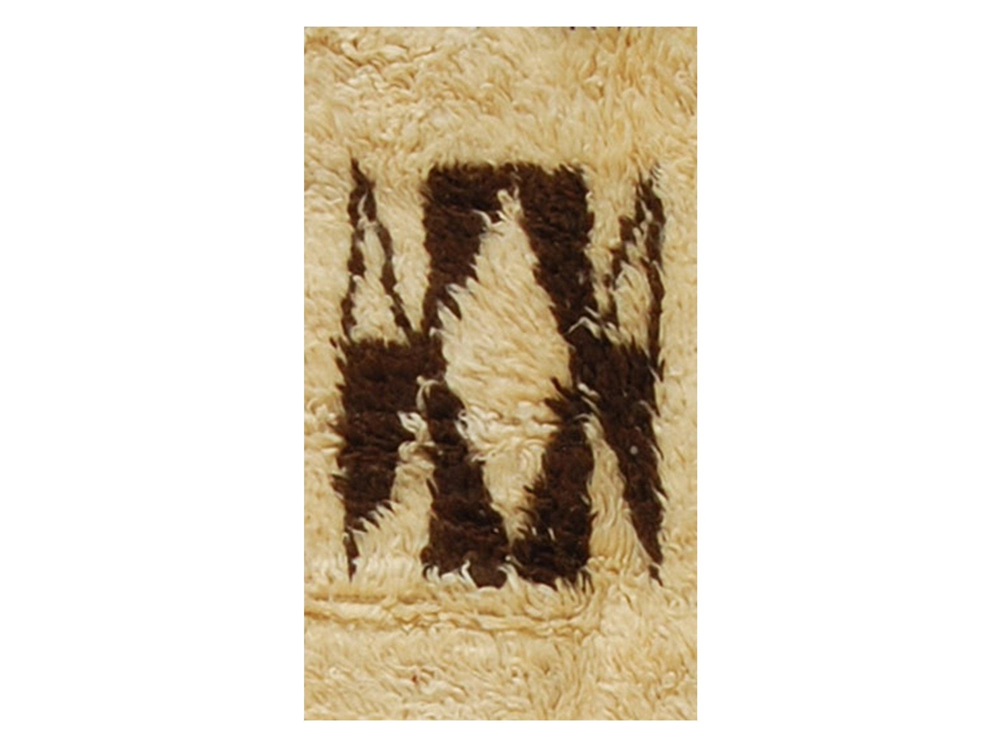 Vintage Moroccan Rug - Amastan Morocco Collection Beni Ourain Rugs Of Morocco