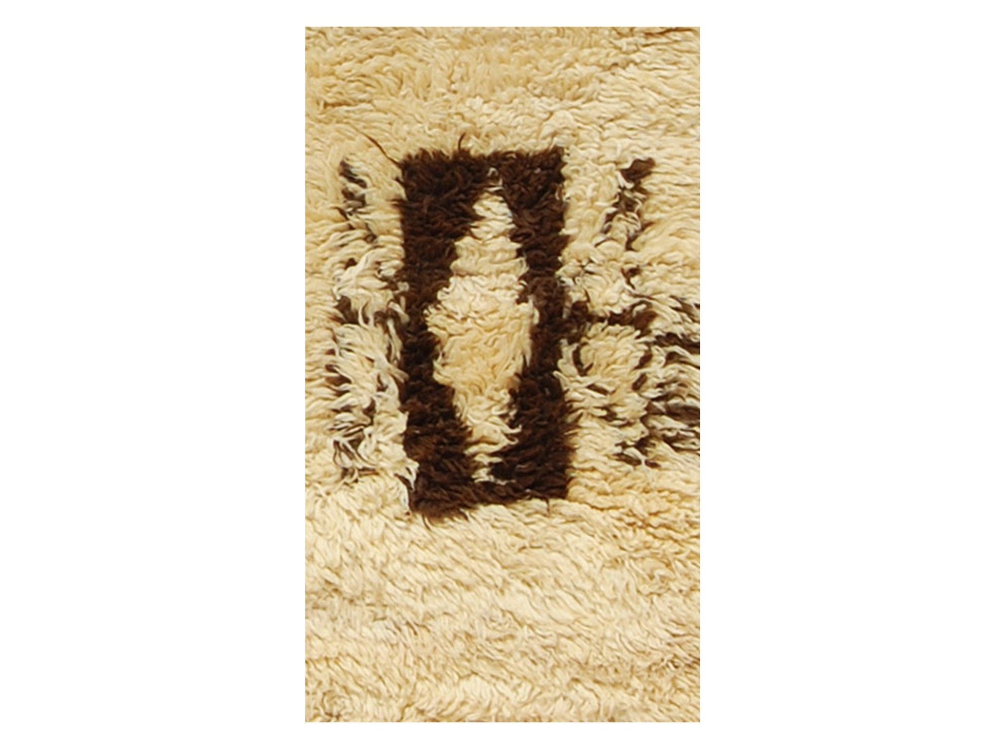 Vintage Moroccan Rug - Amastan Morocco Collection Beni Ourain Rugs Of Morocco