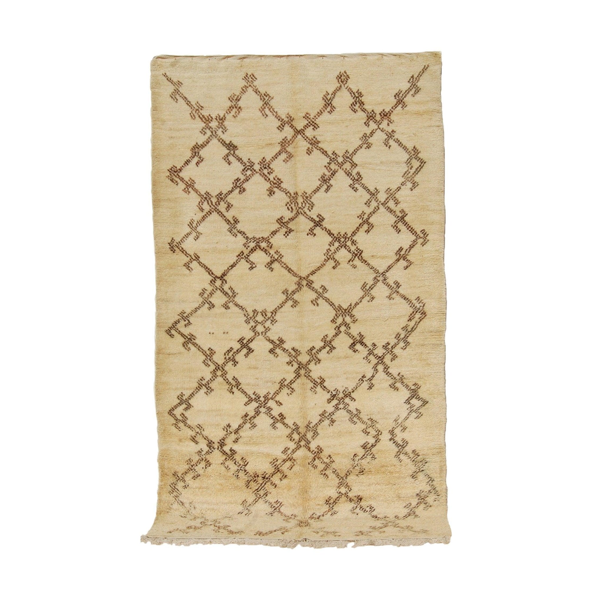 Vintage Moroccan Rug - Amaynu Morocco Collection Beni Ourain Rugs Of Morocco