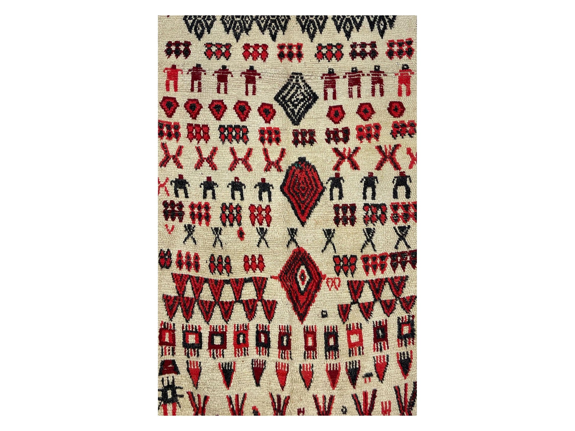 Vintage Moroccan Rug - Amira Morocco Collection Azilal Rugs Of Morocco