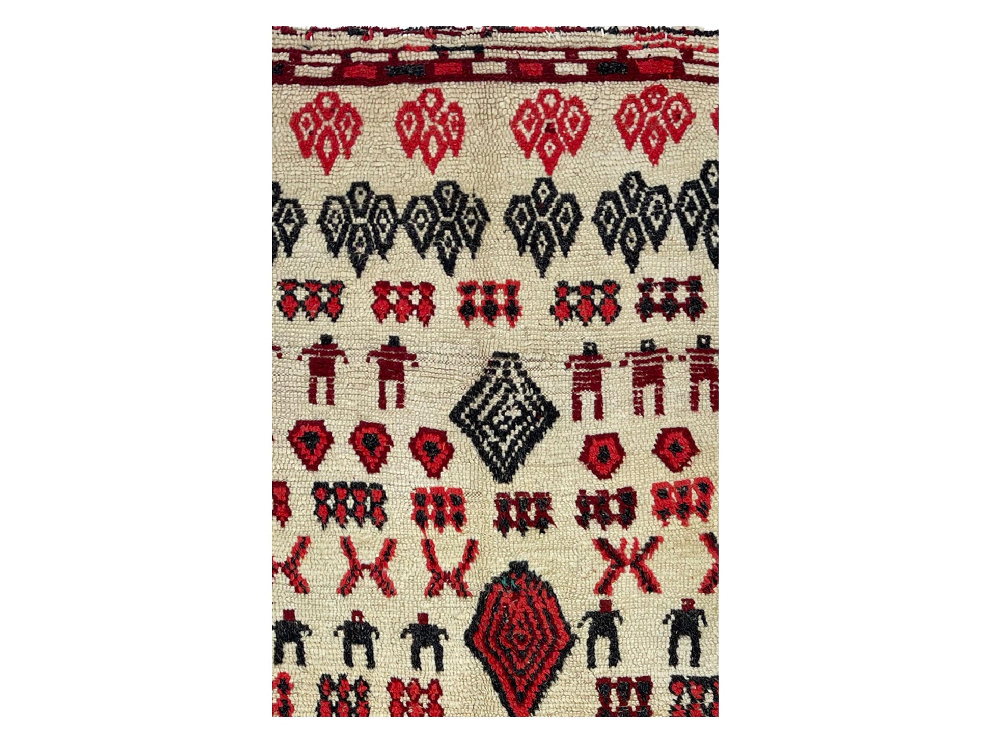 Vintage Moroccan Rug - Amira Morocco Collection Azilal Rugs Of Morocco