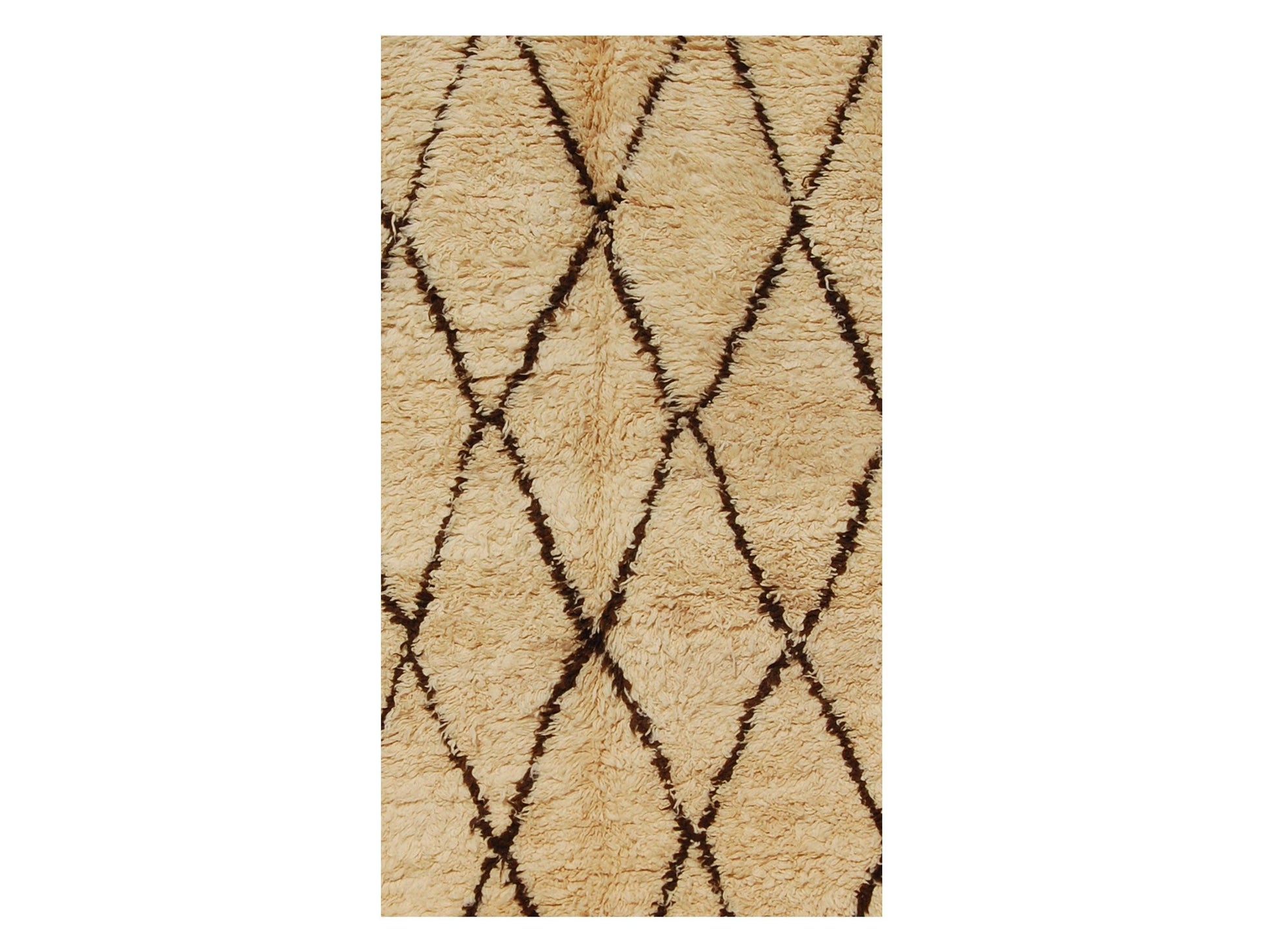 Vintage Moroccan Rug - Anisah Morocco Collection Beni Ourain Rugs Of Morocco