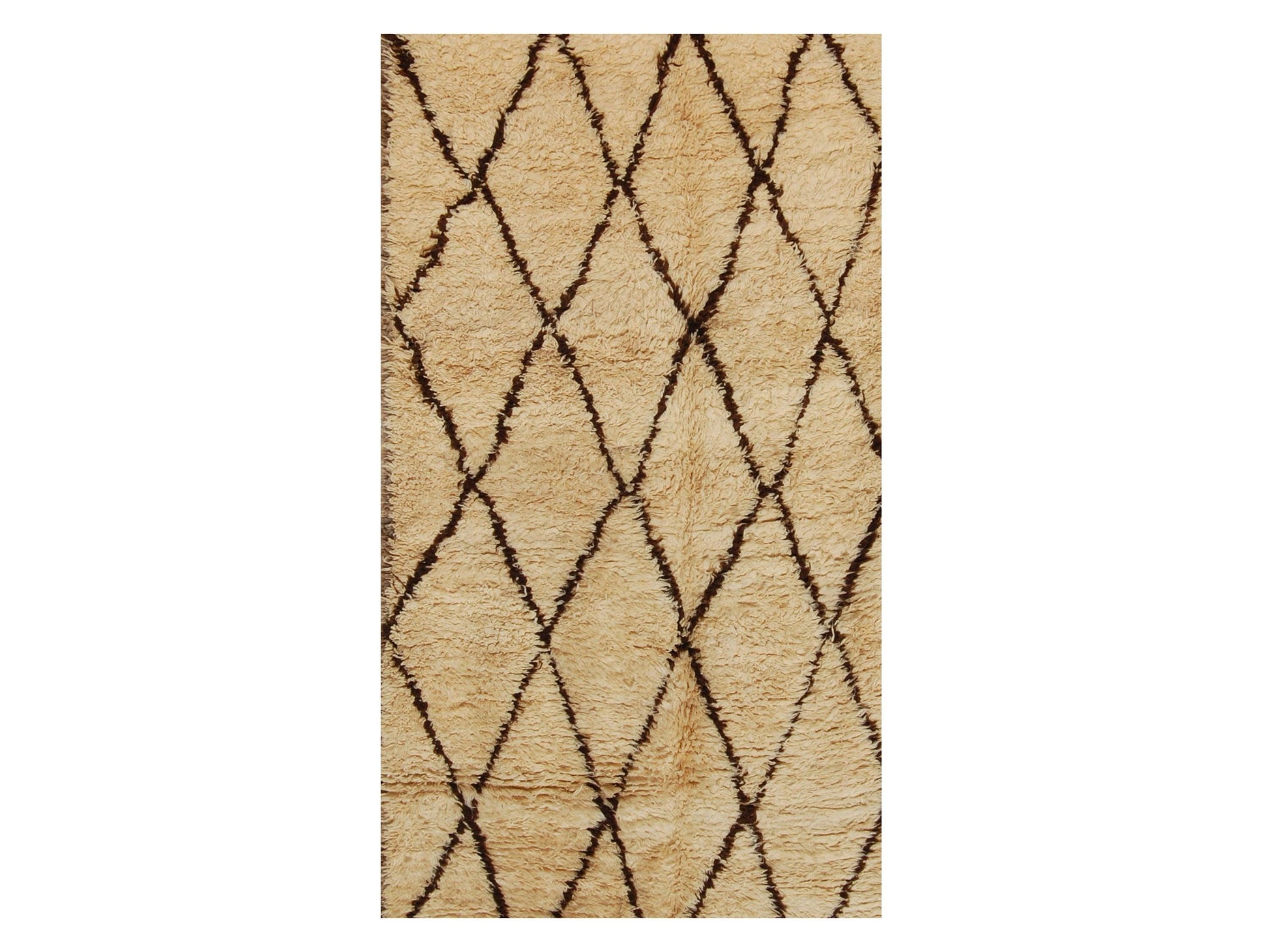 Vintage Moroccan Rug - Anisah Morocco Collection Beni Ourain Rugs Of Morocco
