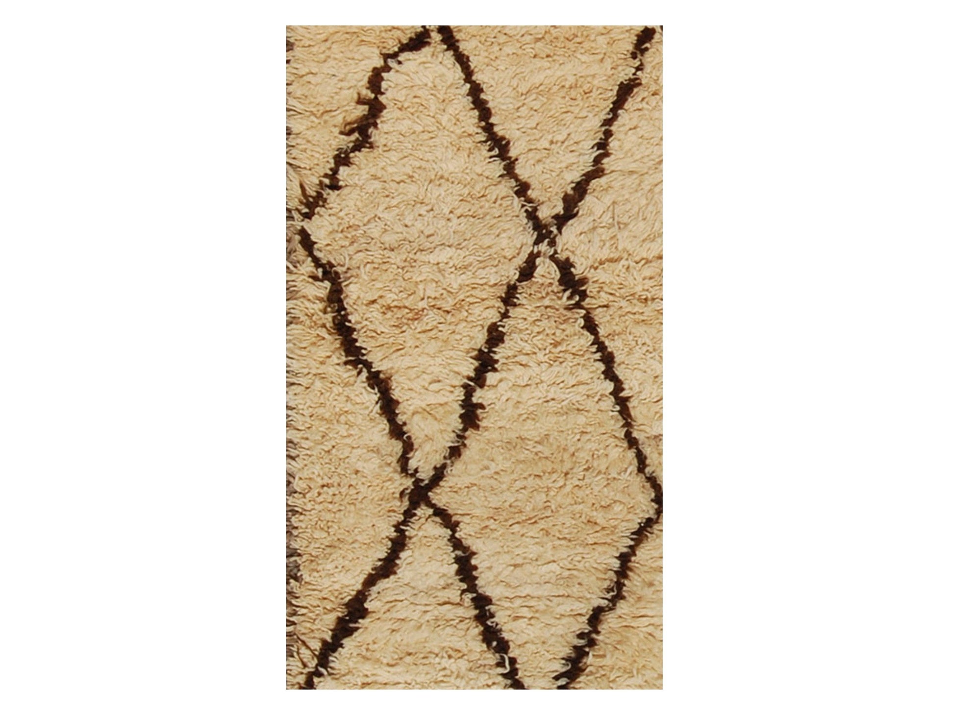 Vintage Moroccan Rug - Anisah Morocco Collection Beni Ourain Rugs Of Morocco