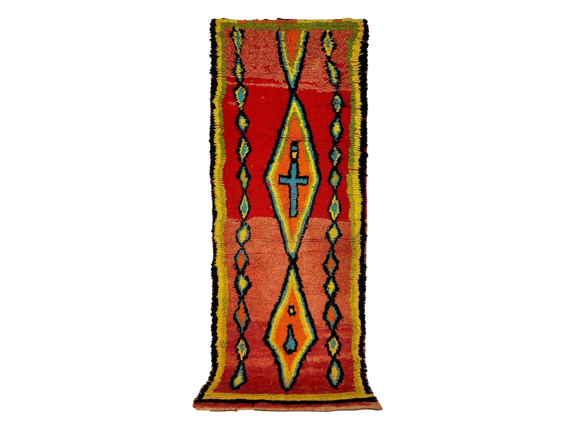 Vintage Moroccan Rug - Anzi Morocco Collection Boujaad Rugs Of Morocco