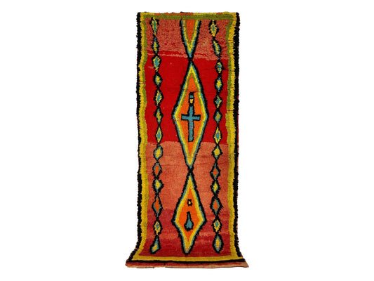 Vintage Moroccan Rug - Anzi Morocco Collection Boujaad Rugs Of Morocco