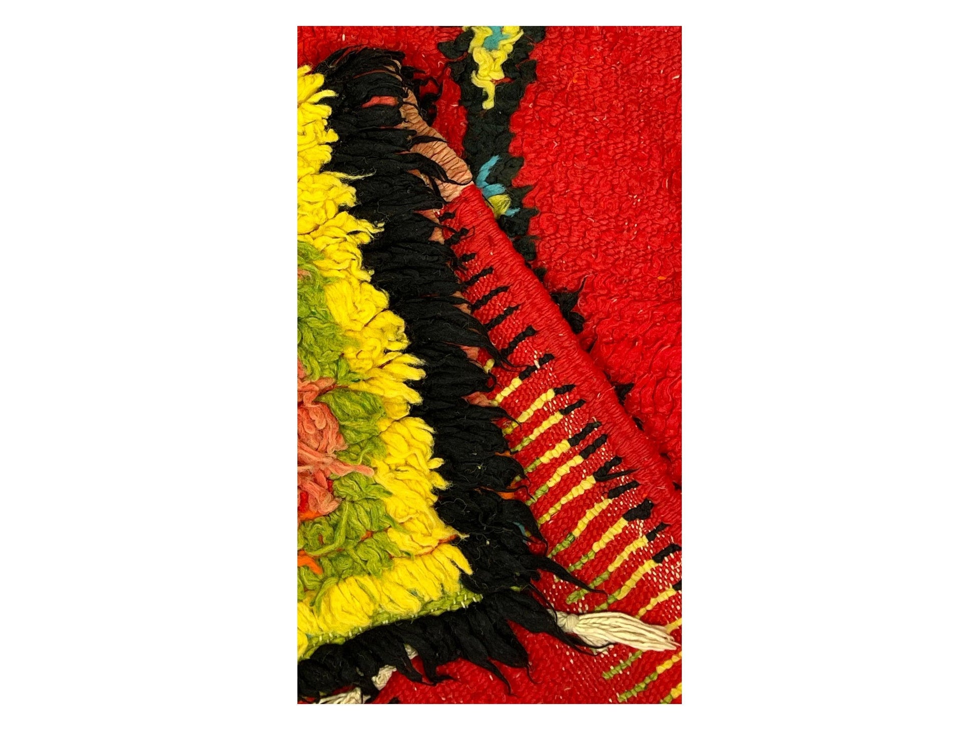 Vintage Moroccan Rug - Anzi Morocco Collection Boujaad Rugs Of Morocco