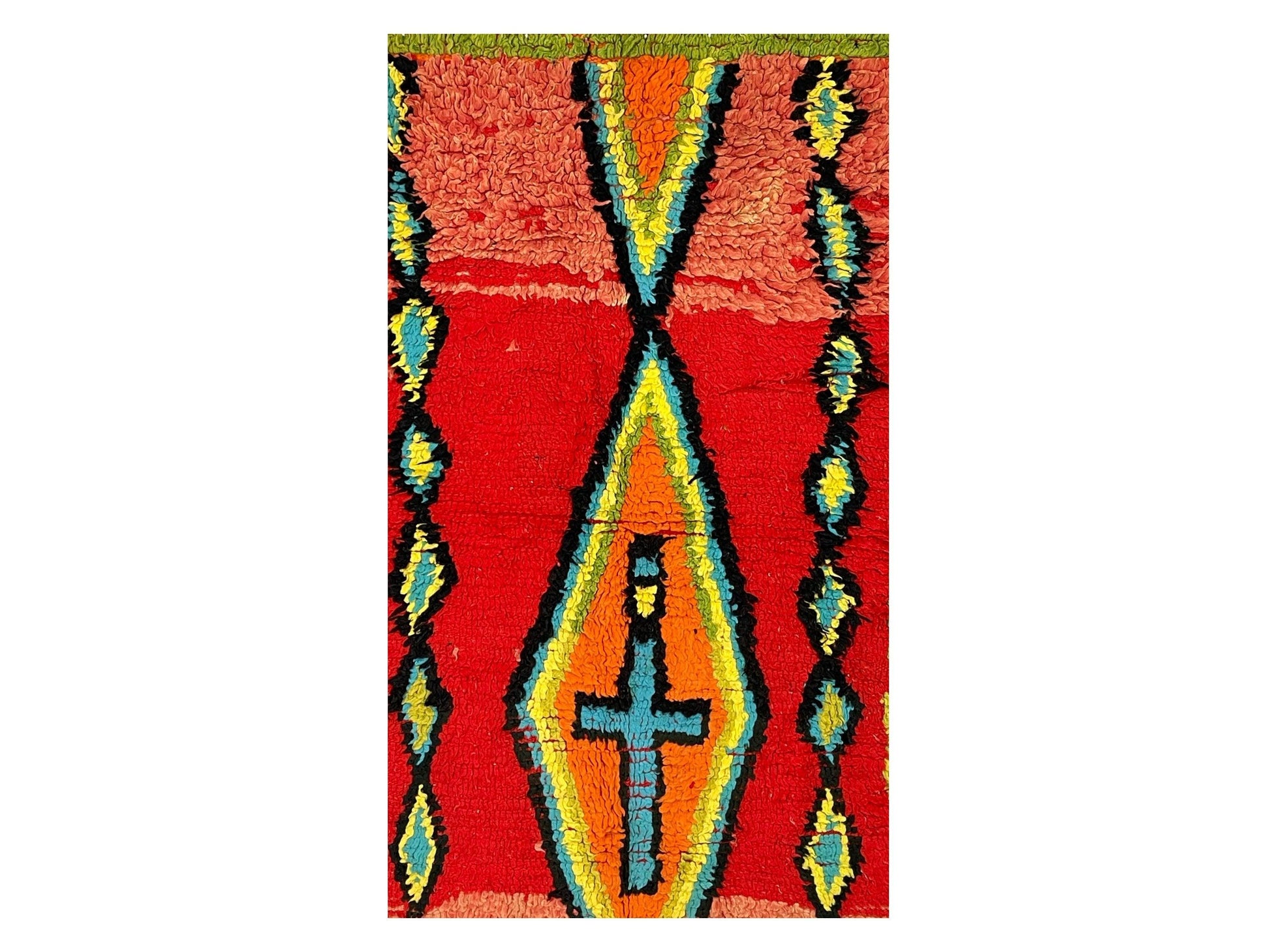 Vintage Moroccan Rug - Anzi Morocco Collection Boujaad Rugs Of Morocco