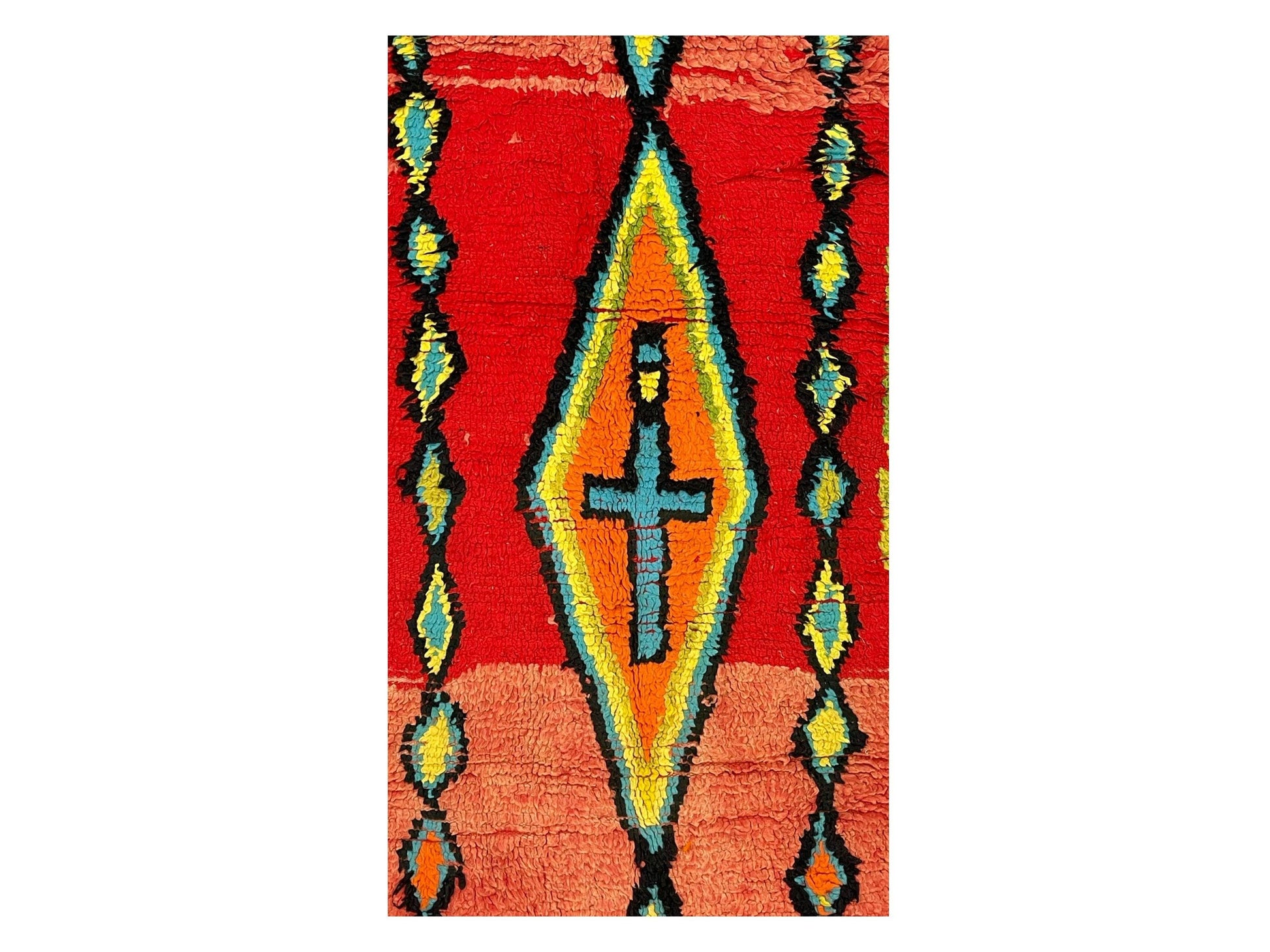 Vintage Moroccan Rug - Anzi Morocco Collection Boujaad Rugs Of Morocco