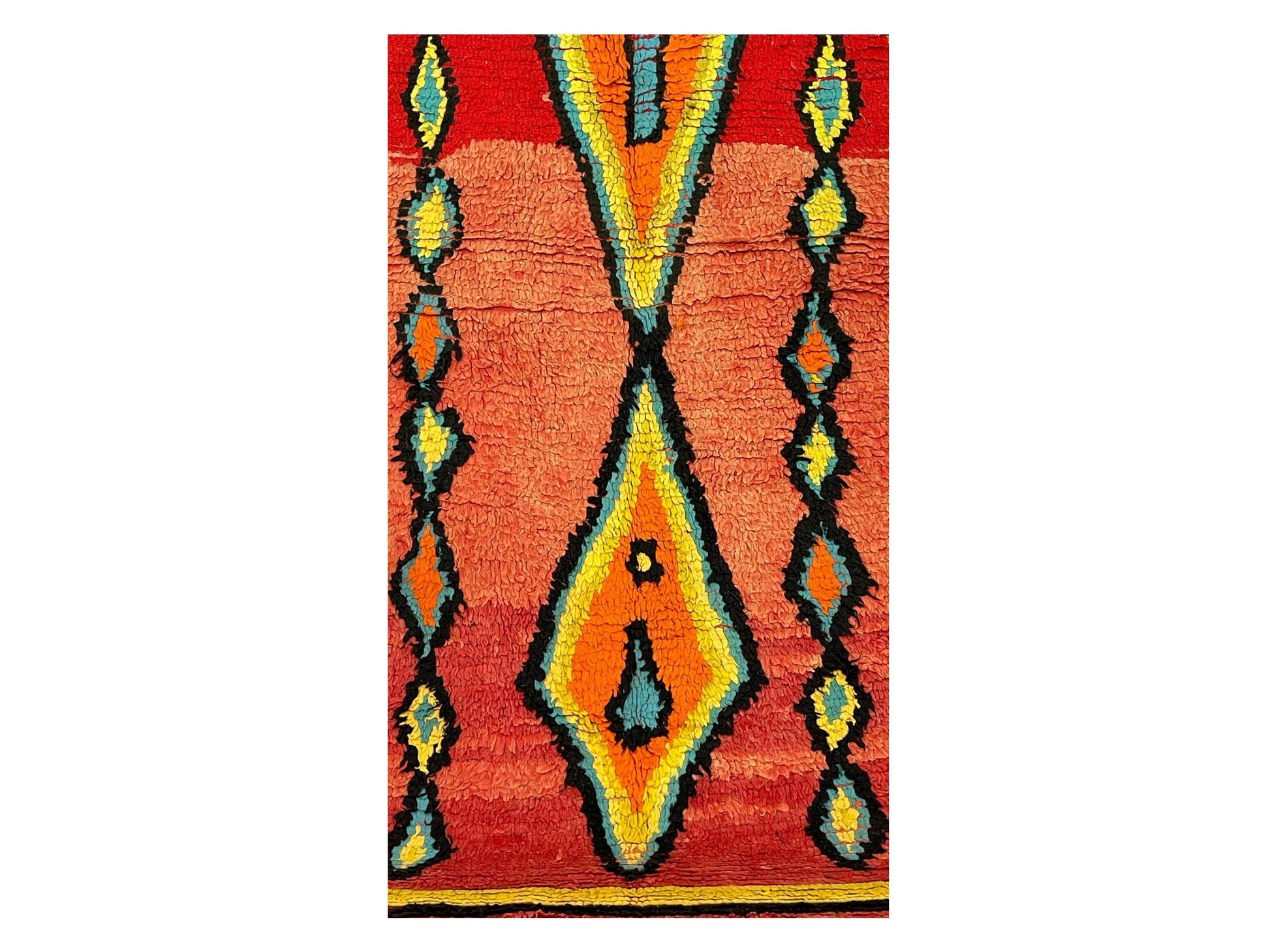 Vintage Moroccan Rug - Anzi Morocco Collection Boujaad Rugs Of Morocco