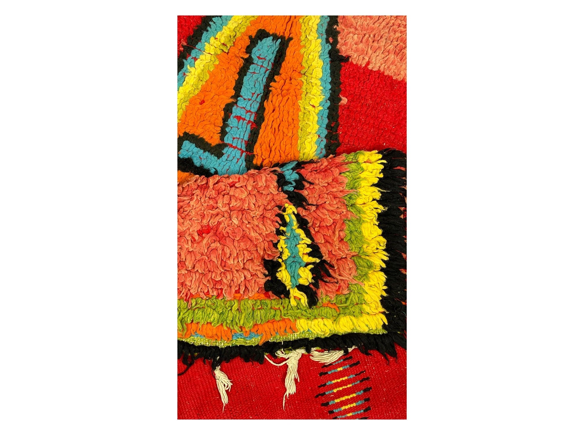Vintage Moroccan Rug - Anzi Morocco Collection Boujaad Rugs Of Morocco