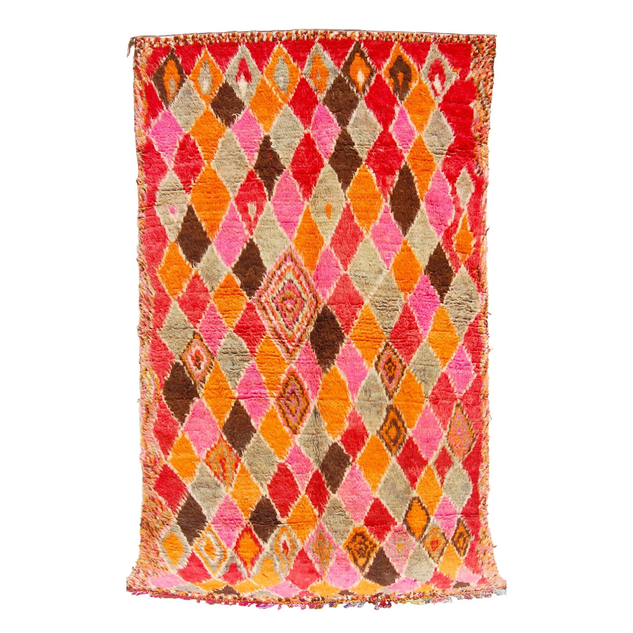 Vintage Moroccan Rug - Arassin Morocco Collection Boujaad Rugs Of Morocco
