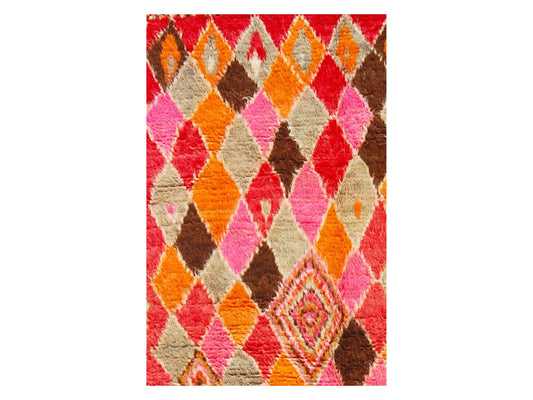 Vintage Moroccan Rug - Arassin Morocco Collection Boujaad Rugs Of Morocco