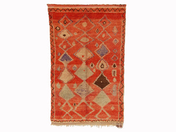 Vintage Moroccan Rug - Aziza Morocco Collection Taznakht Rugs Of Morocco