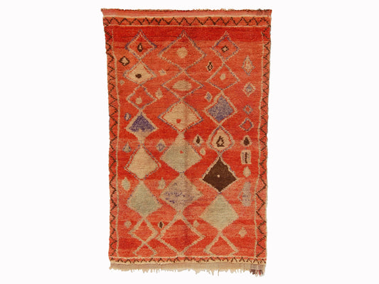 Vintage Moroccan Rug - Aziza Morocco Collection Taznakht Rugs Of Morocco