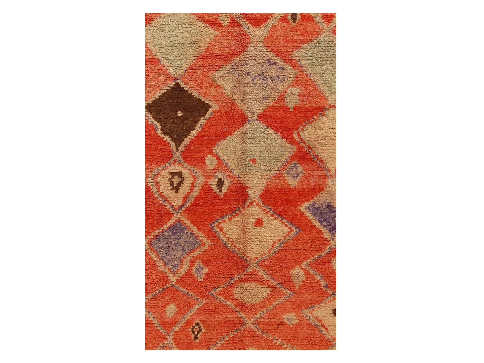 Vintage Moroccan Rug - Aziza Morocco Collection Taznakht Rugs Of Morocco