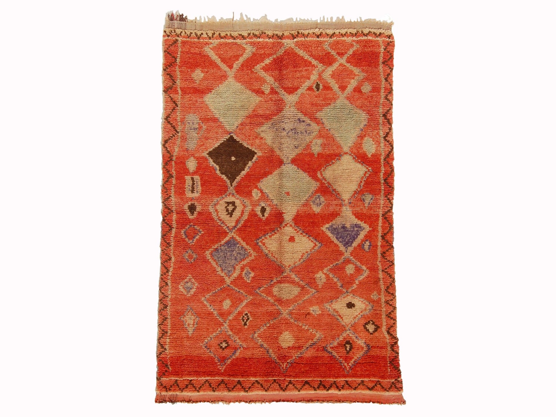Vintage Moroccan Rug - Aziza Morocco Collection Taznakht Rugs Of Morocco