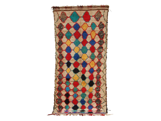 Vintage Moroccan Rug - Badis Morocco Collection Azilal Rugs Of Morocco