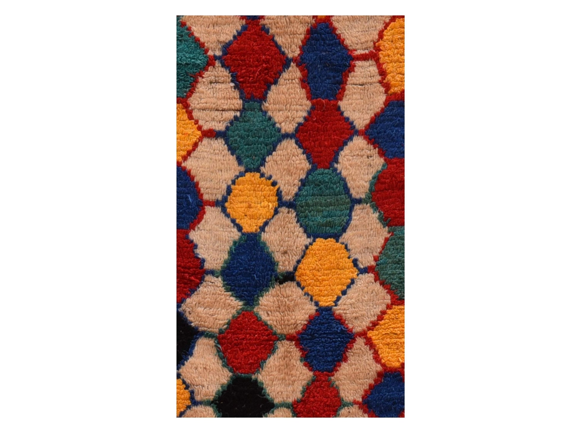 Vintage Moroccan Rug - Badis Morocco Collection Azilal Rugs Of Morocco