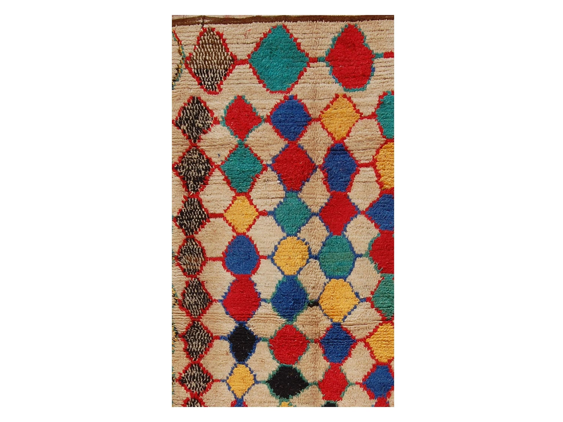 Vintage Moroccan Rug - Badis Morocco Collection Azilal Rugs Of Morocco