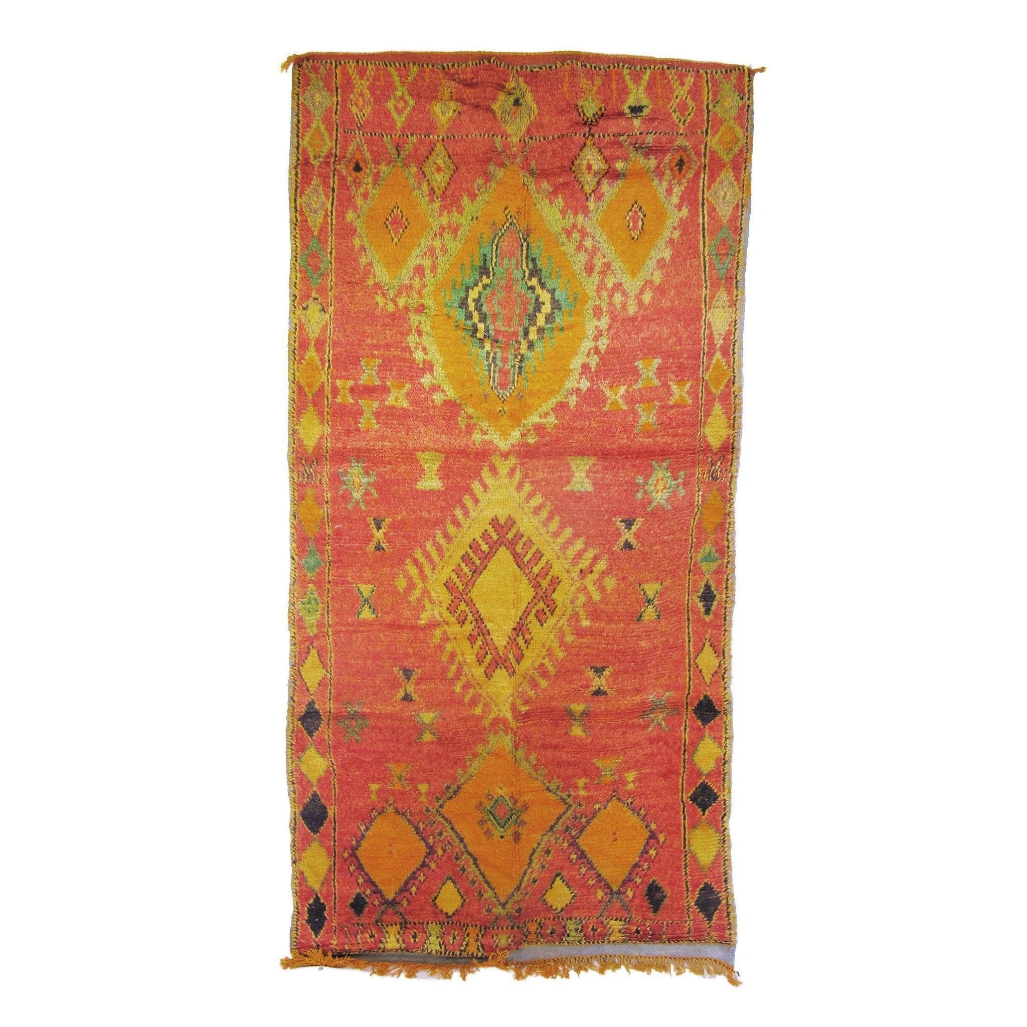 Vintage Moroccan Rug - Bahia Morocco Collection Taznakht Rugs Of Morocco