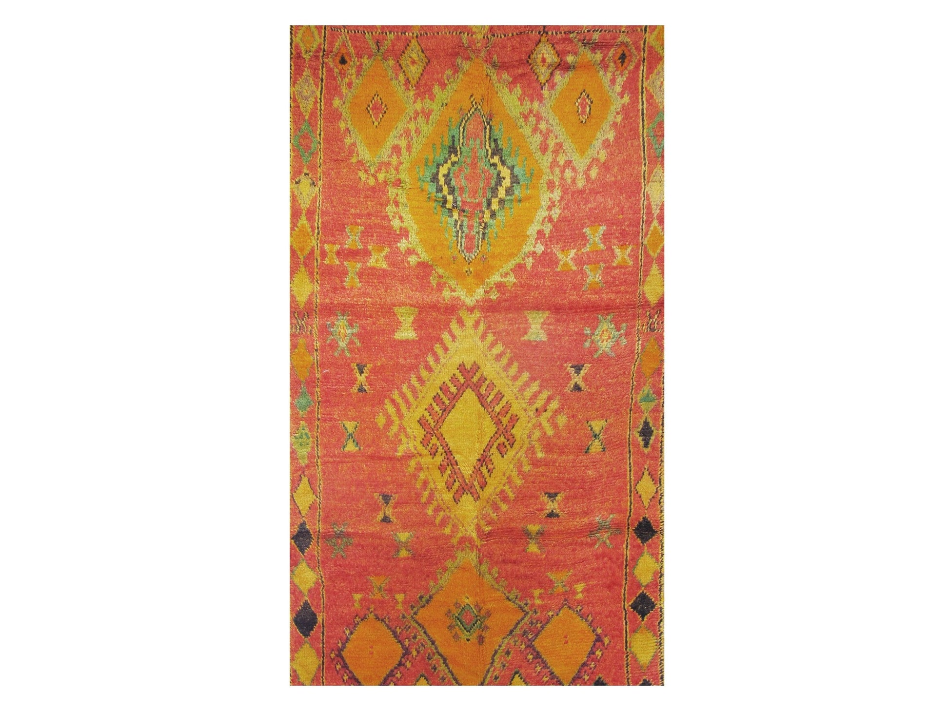 Vintage Moroccan Rug - Bahia Morocco Collection Taznakht Rugs Of Morocco