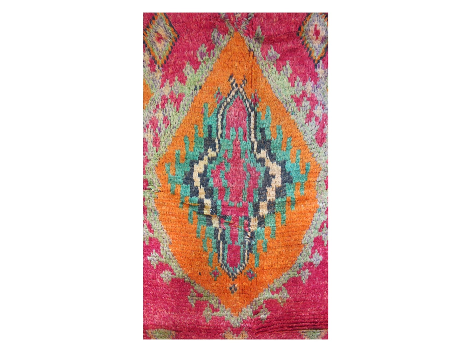 Vintage Moroccan Rug - Bahia Morocco Collection Taznakht Rugs Of Morocco