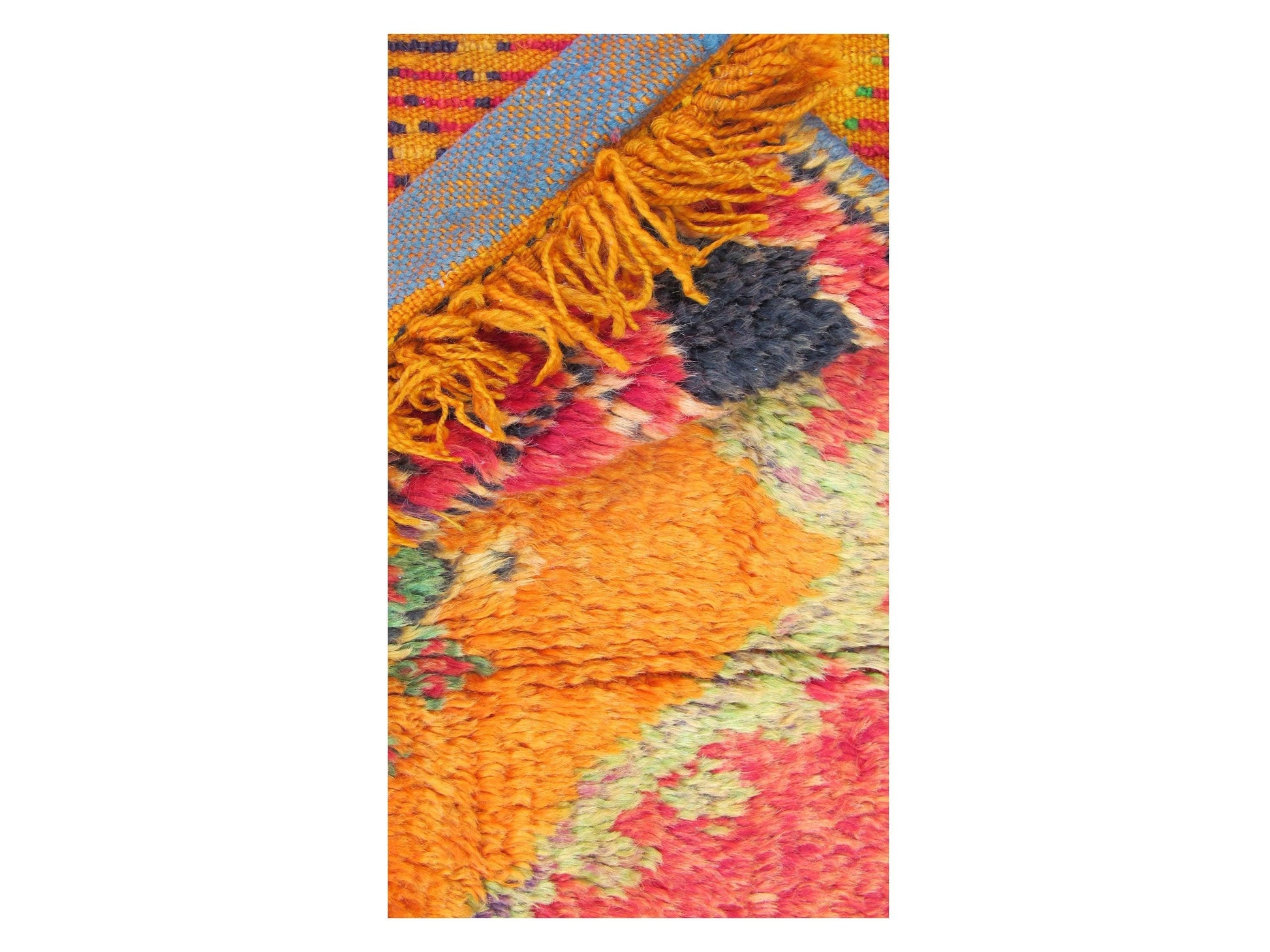 Vintage Moroccan Rug - Bahia Morocco Collection Taznakht Rugs Of Morocco