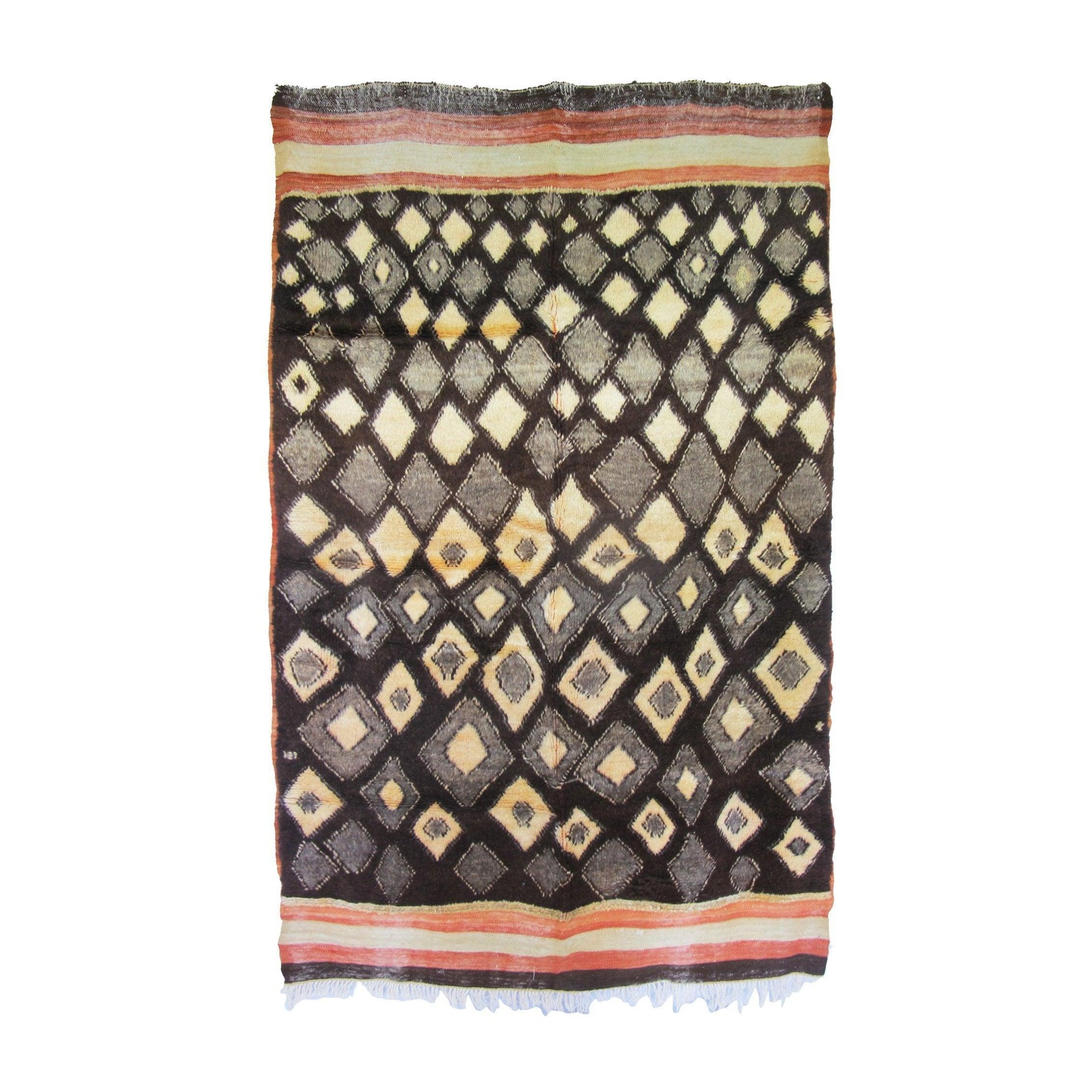 Vintage Moroccan Rug - Bahija Morocco Collection Taznakht Rugs Of Morocco