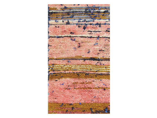 Vintage Moroccan Rug - Bahrya Morocco Collection Azilal Rugs Of Morocco