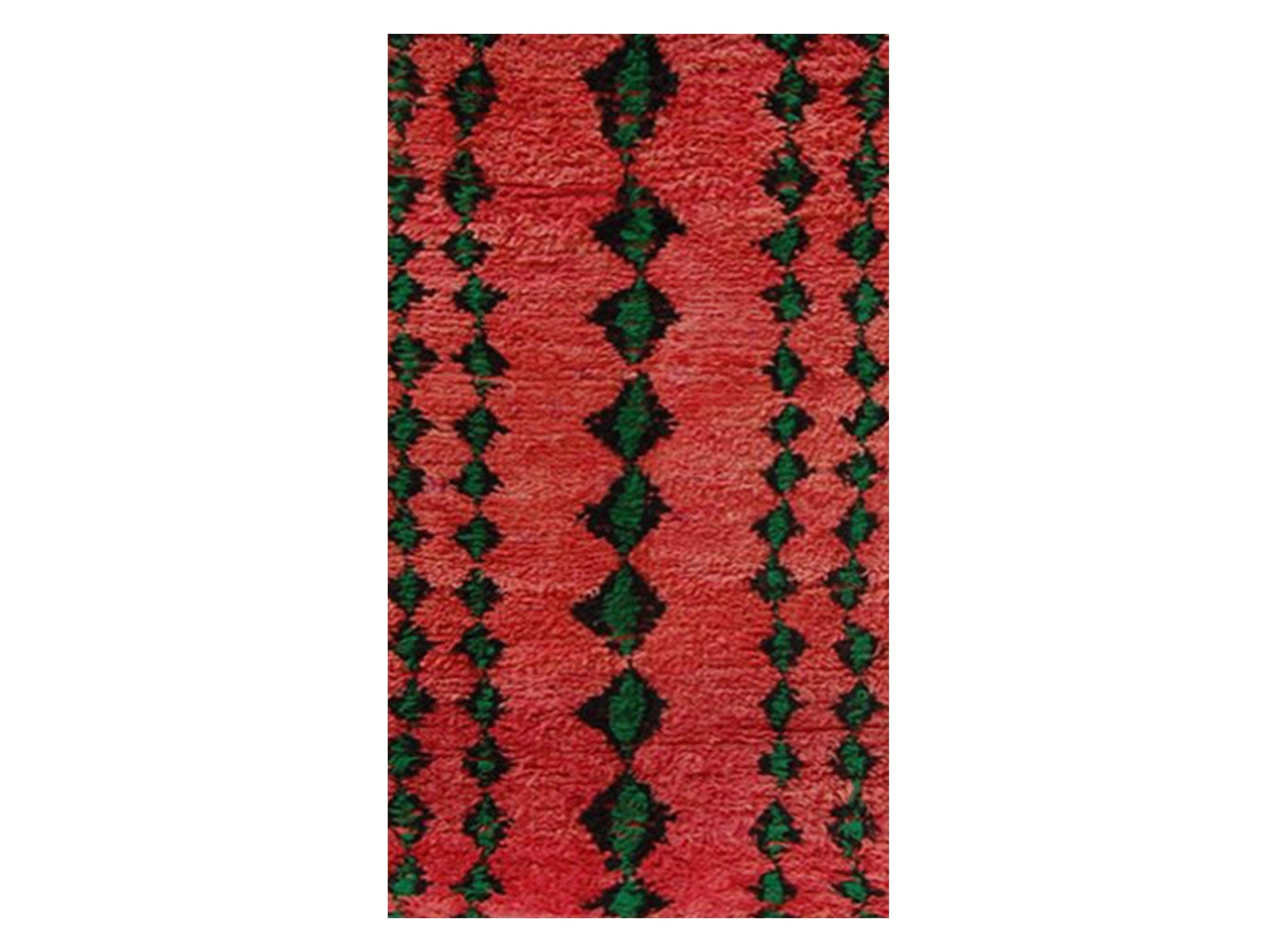 Vintage Moroccan Rug - Bahti Morocco Collection runners Rugs Of Morocco