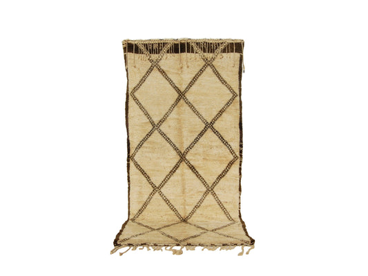 Vintage Moroccan Rug - Banafsaji Morocco Collection Beni Ourain Rugs Of Morocco