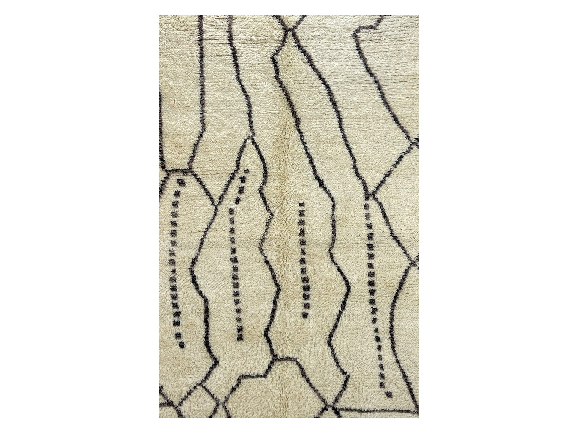 Vintage Moroccan Rug - Barda Morocco Collection Beni Ourain Rugs Of Morocco