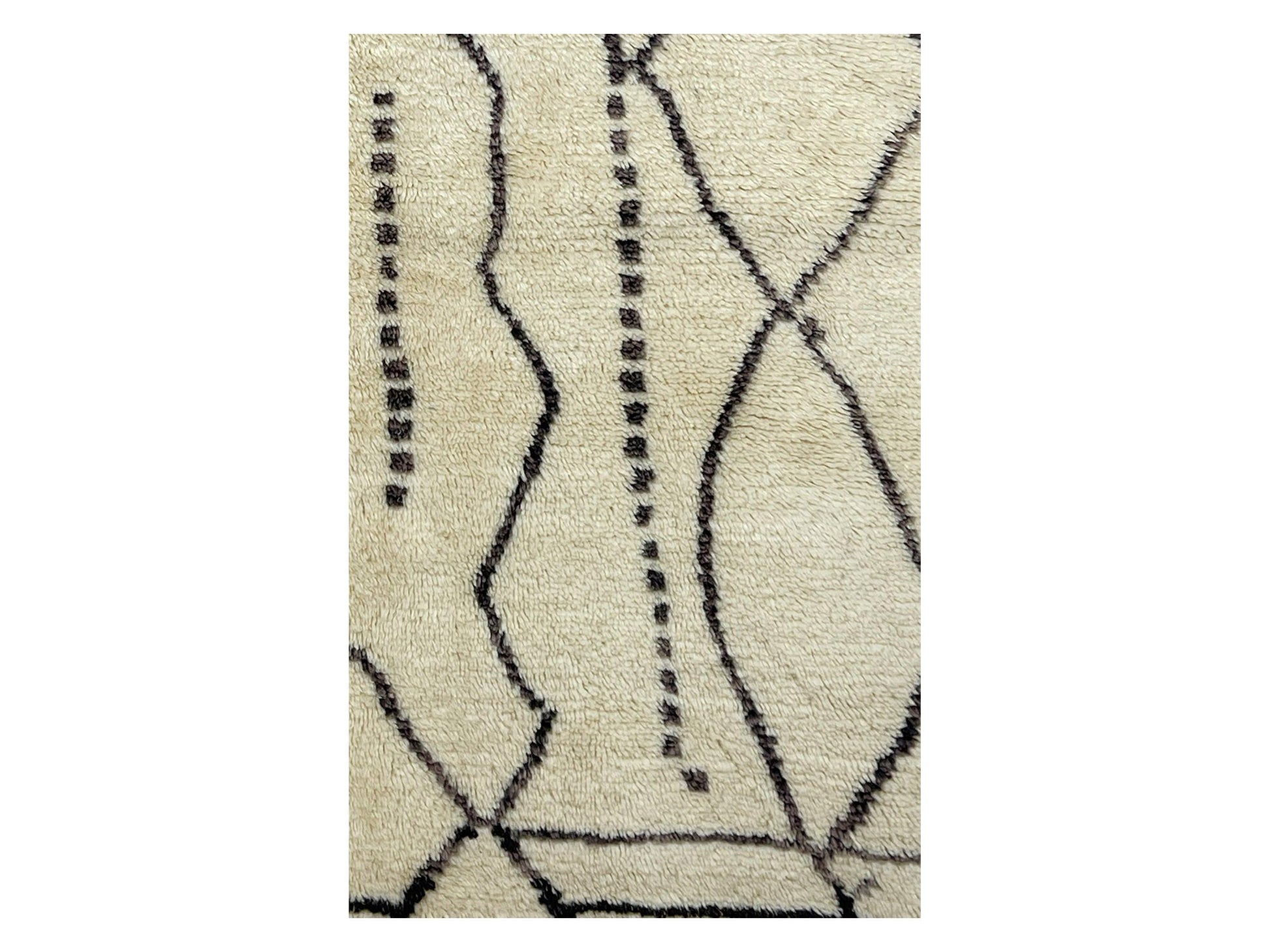 Vintage Moroccan Rug - Barda Morocco Collection Beni Ourain Rugs Of Morocco