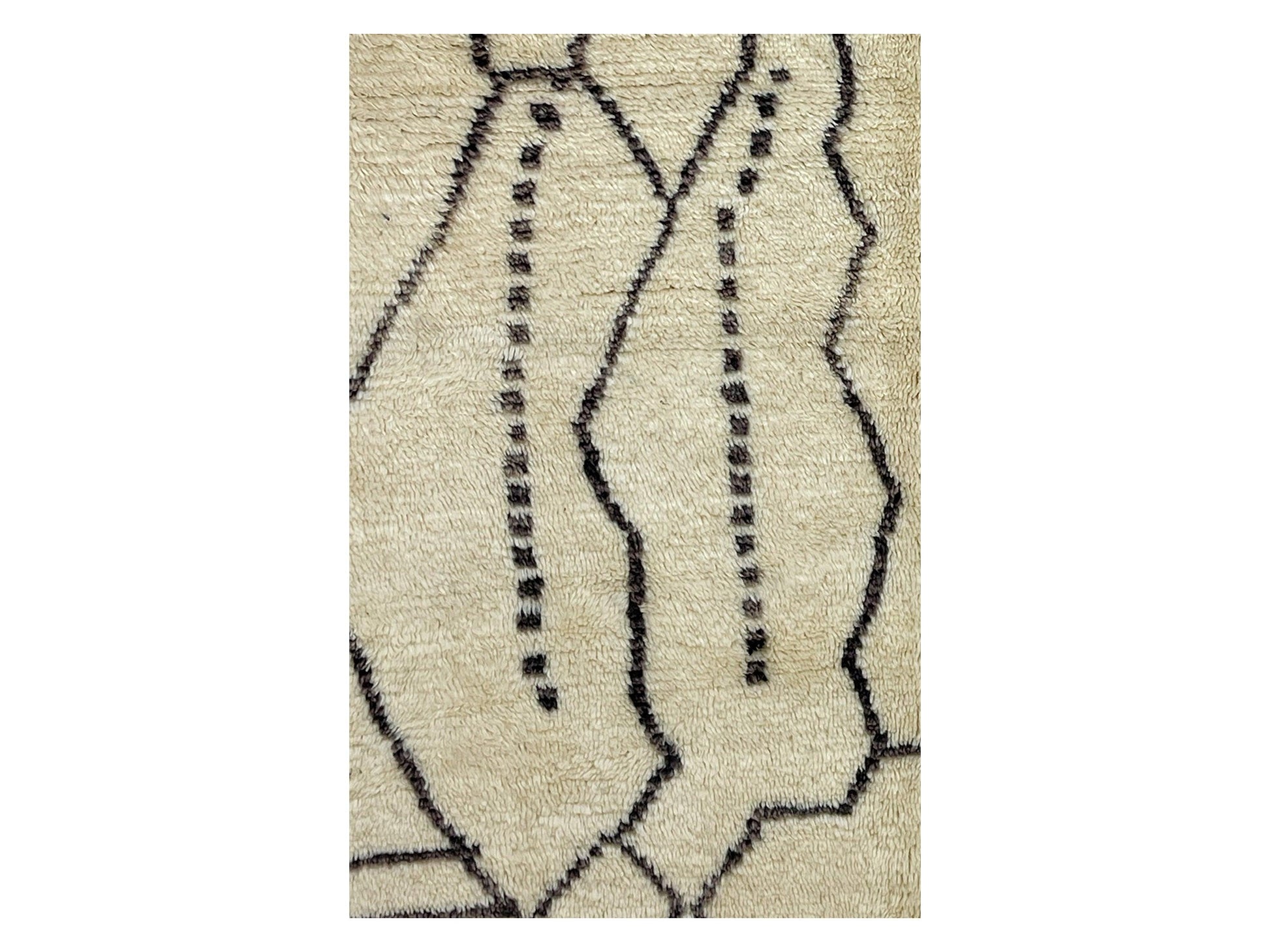 Vintage Moroccan Rug - Barda Morocco Collection Beni Ourain Rugs Of Morocco