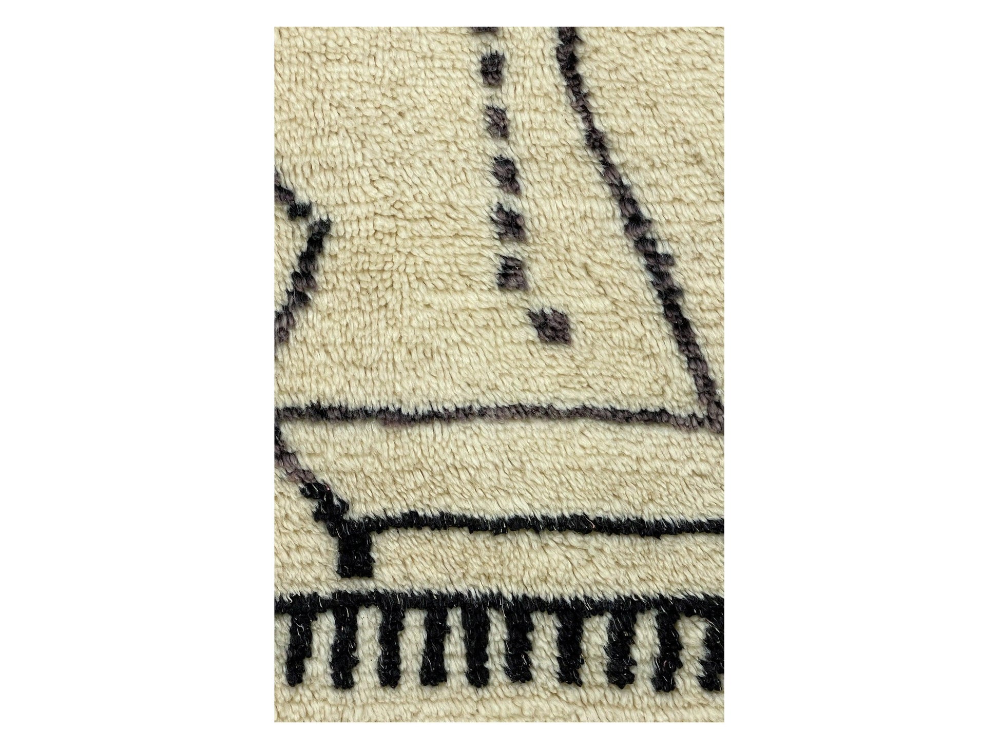 Vintage Moroccan Rug - Barda Morocco Collection Beni Ourain Rugs Of Morocco