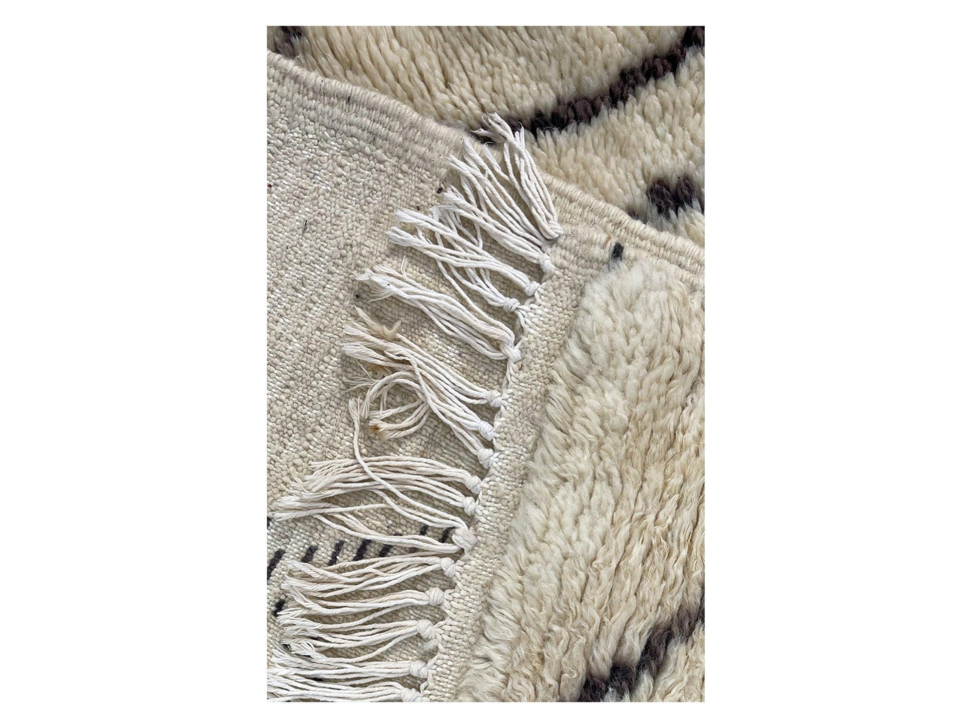 Vintage Moroccan Rug - Barda Morocco Collection Beni Ourain Rugs Of Morocco
