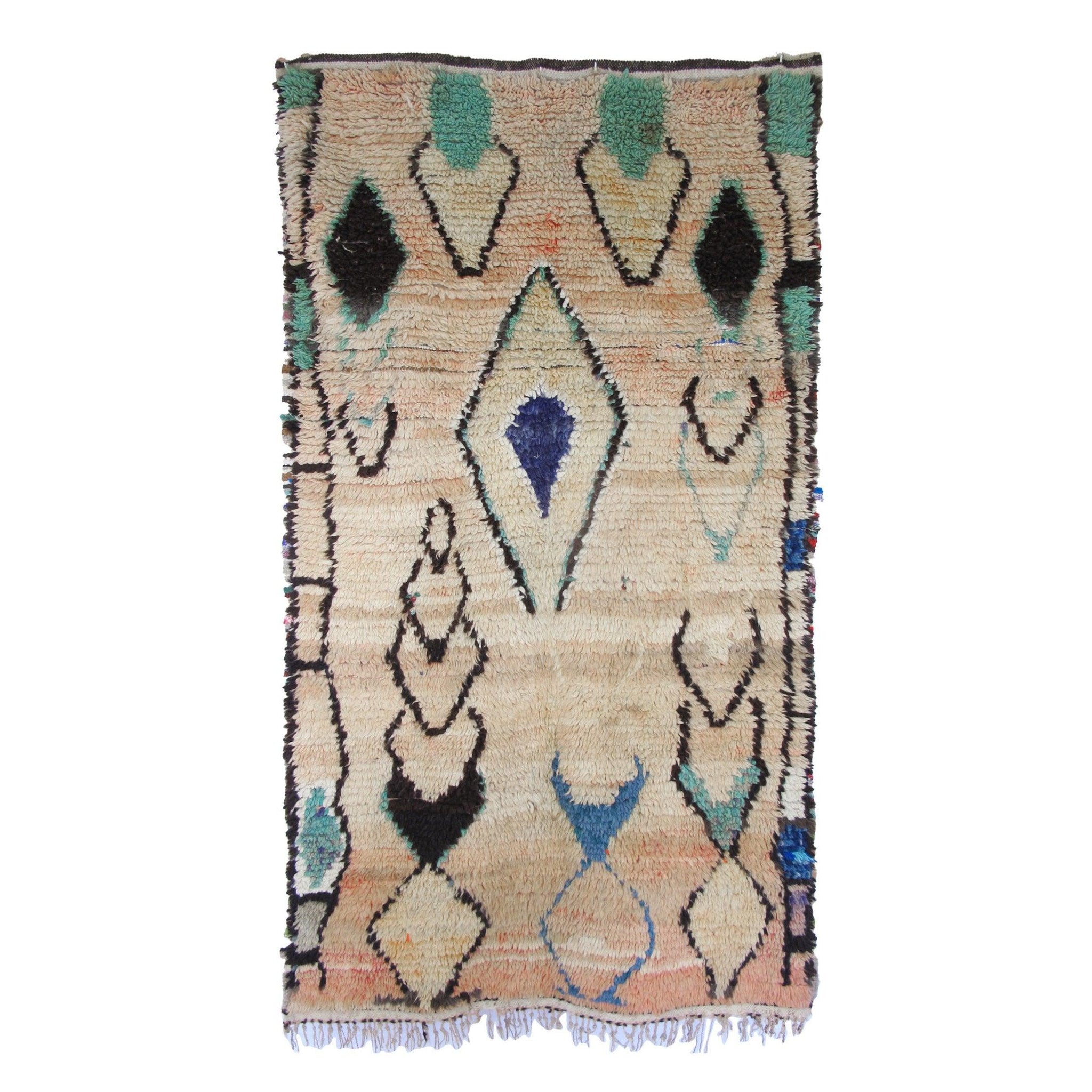 Vintage Moroccan Rug - Bardis Morocco Collection Boujaad Rugs Of Morocco