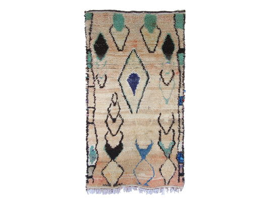 Vintage Moroccan Rug - Bardis Morocco Collection Boujaad Rugs Of Morocco